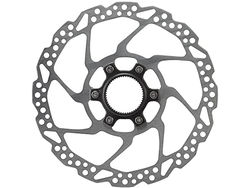 Shimano Shimano Deore SM-RT54-M Disc Brake Rotor - 180mm, Center Lock, For Resin Pads Only, External Lockring, Silver
