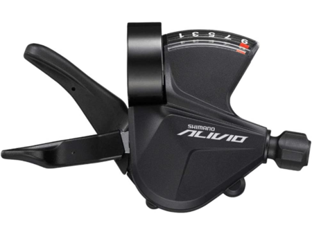 Shimano Shimano Alivio SL-M3100-R Shifter - Right, 9-Speed, RapidFire Plus, Optical Gear Display