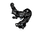 Shimano Shimano Tourney RD-TY300-SGS Rear Derailleur - 6,7 Speed, Long Cage, Black, Shimano Rear Direct Mount