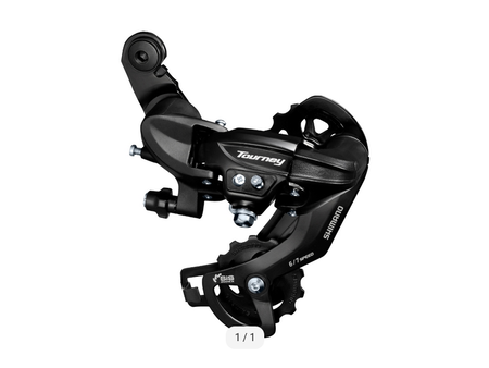 Shimano Shimano Tourney RD-TY300-SGS Rear Derailleur - 6,7 Speed, Long Cage, Black, Shimano Rear Direct Mount