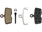 SRAM SRAM Brake Pads Code/R/RE/RSC/Guide RE Organic, Steel Backed, Quiet