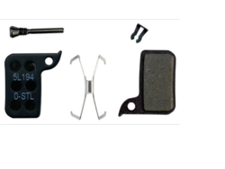 SRAM SRAM Brake Pads - Road Disc/Level A1 (2017-2019) - Organic, Steel Backed, Quiet