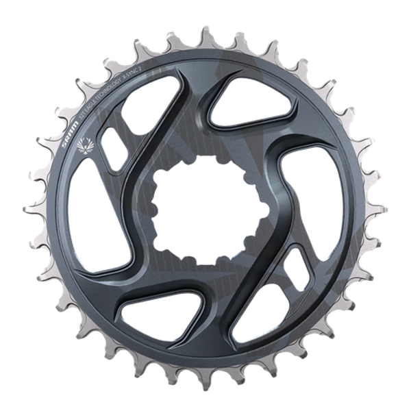 SRAM SRAM Chainring X-SYNC 2 30T DM 3mm Offset Boost Eagle Cold Forged Lunar Grey