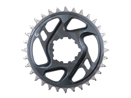SRAM SRAM Eagle Chain Ring X-SYNC 2 32T Direct Mount 6mm Offset Cold Forged Lunar Grey