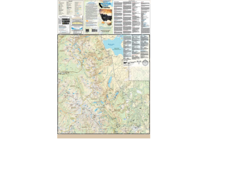 Adventure Maps Adventure Maps Mammoth Lakes Trail Map