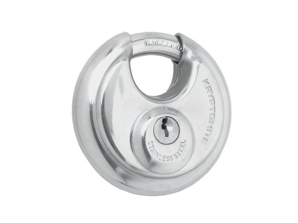 Kryptonite Kryptonite Disc Padlock with Flat Key