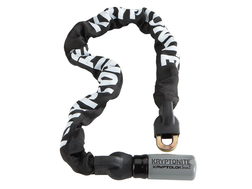 Kryptonite Kryptonite KryptoLok 2, Chain Lock, 995, Key, 9mm x 95cm (3.1') Black
