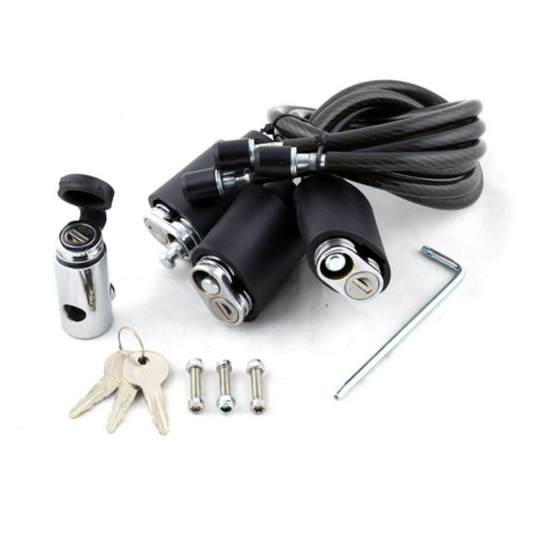 Kuat Kuat Transfer Cable Lock Kit W/Locking Hitch Pin