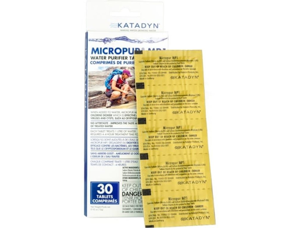 Katadyn Micropur MP1 Tablets