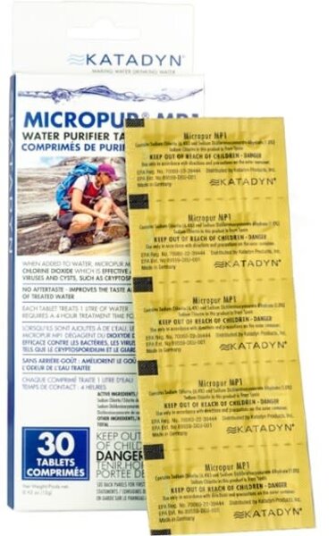 Katadyn Micropur MP1 Tablets