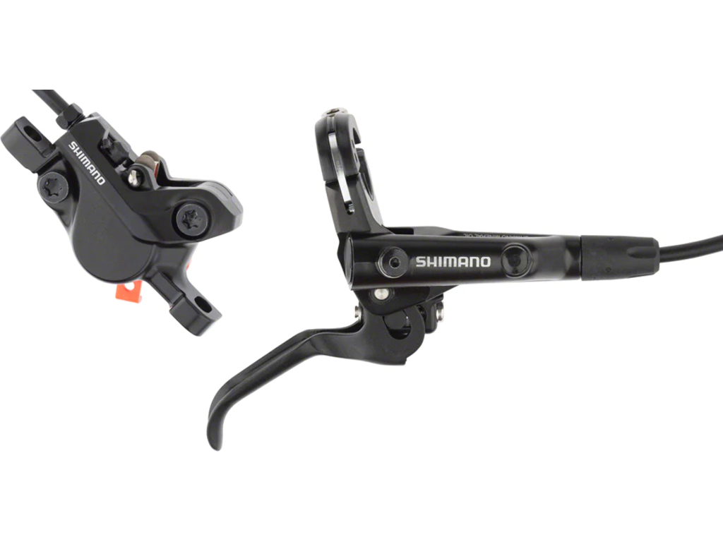 Shimano Shimano BR-MT500 Disc Brake and BL-MT501 Lever Rear Hydraulic 2-Piston Post Mount