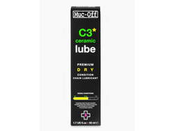 Muc-Off Muc-Off C3 Dry Ceramic Bike Chain Lube - 50ml, Drip