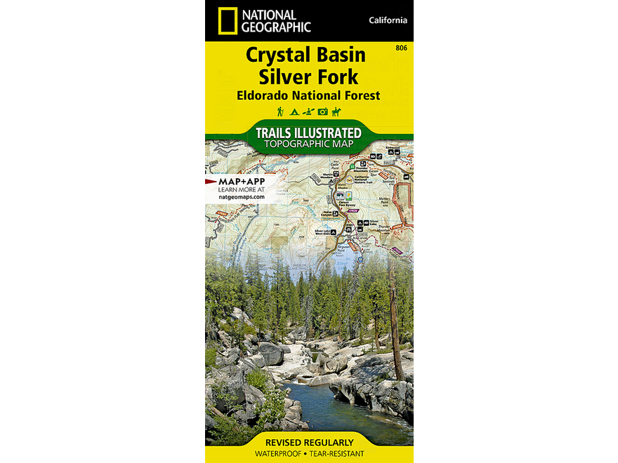 National Geographic Shaver Lake Map 810 The BackCountry in Truckee