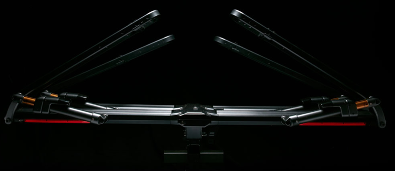 Kuat Piston Pro X Hitch Bike Rack Add-On - 2-Bike, LED Lights with 4-Pin Plug, Kashima Coat, Galaxy Gray