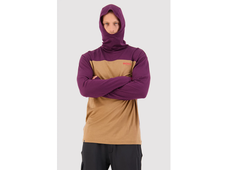 Mons Royale Mons Royale Yotei Powder Hood LS Top