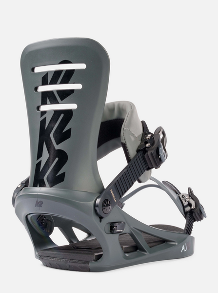 bindings for k2 skis Men's Edition Snowboard providing more contact for enhanced response K2 Edition Snowboard Bindings Grey