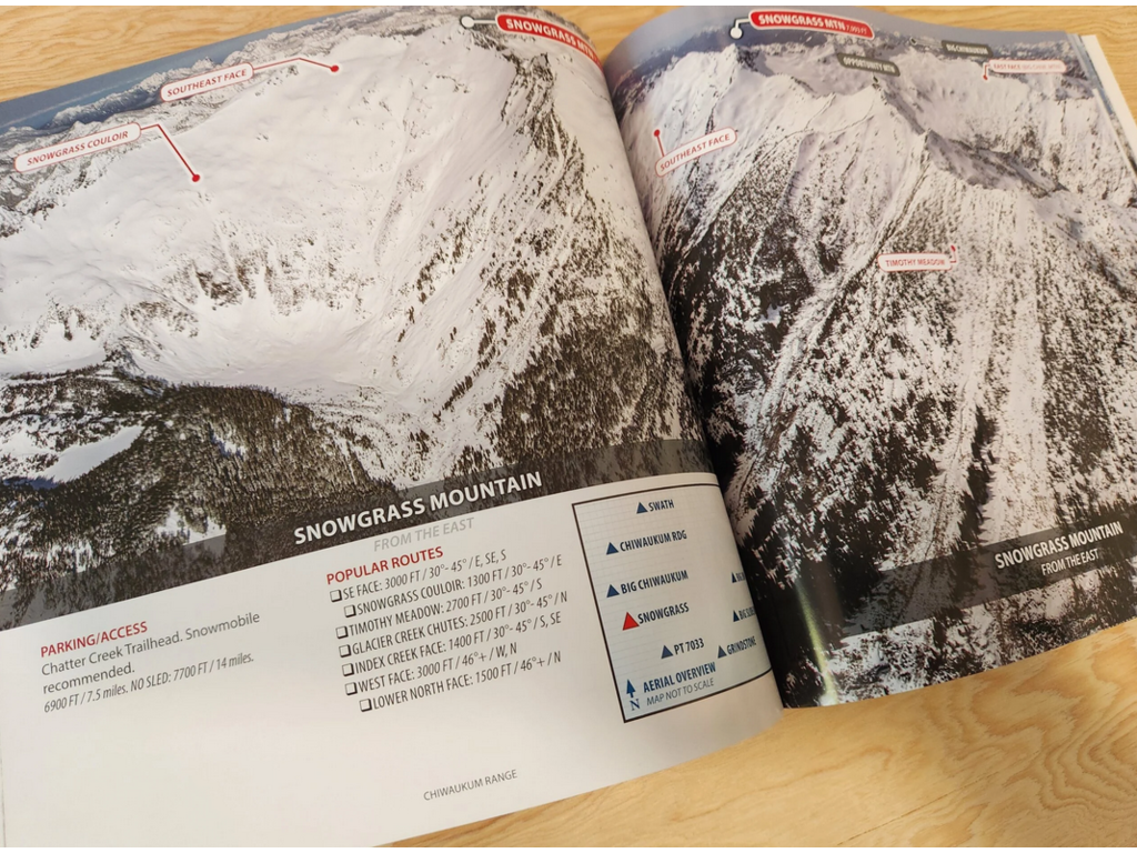 Alpenglow Publishing Studio Tahoe Ski Atlas by Dexter Burke