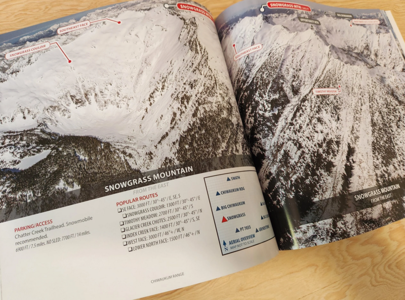Alpenglow Publishing Studio Tahoe Ski Atlas by Dexter Burke