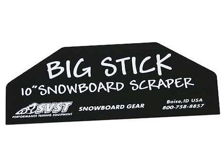 Big Stick Snowboard Scraper Black 10"