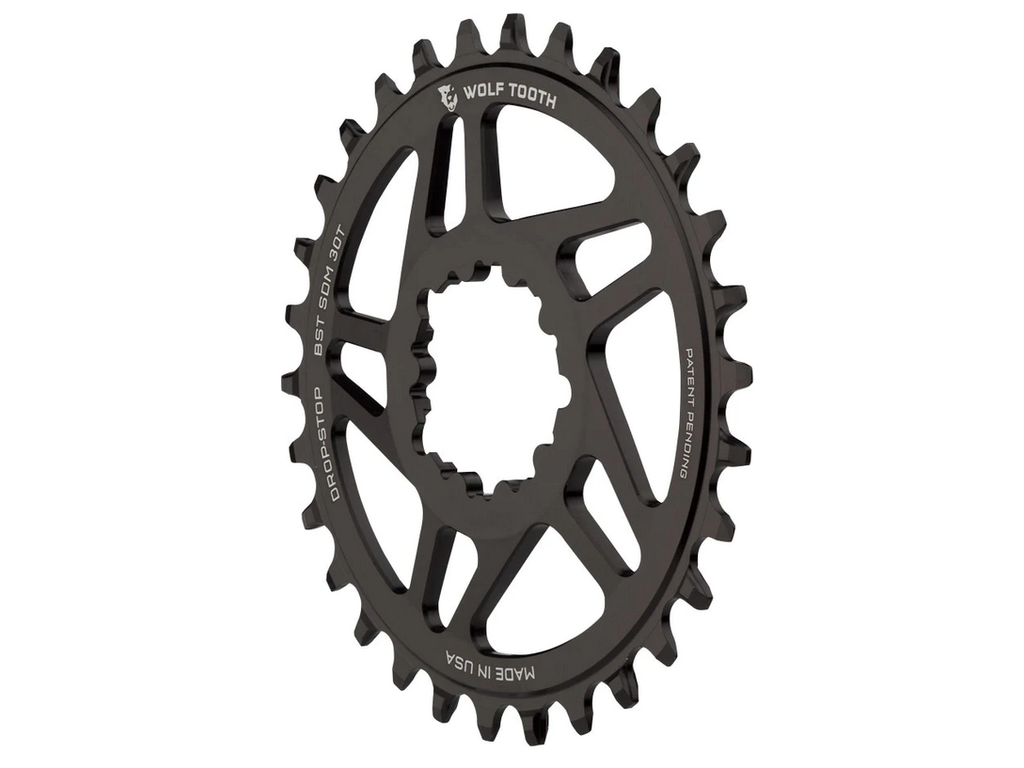 Wolf Tooth Components Wolf Tooth Direct Mount Sram 3mm Boost Chainring 30t  Drop Stop