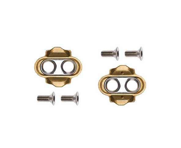 Crankbrothers Crank Brothers Premium Cleats Ultra Durable Brass: 6 Degrees of Float