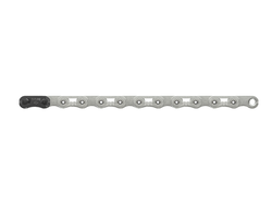SRAM SRAM XX SL Eagle T-Type Flattop Chain - 12-Speed, 126 Links, Hollow Pin, Includes PowerLock Connector, PVD Coated, Silver
