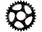 Blackspire Snaggletooth Cinch DM NW Chainring- 34T - Blk NLS