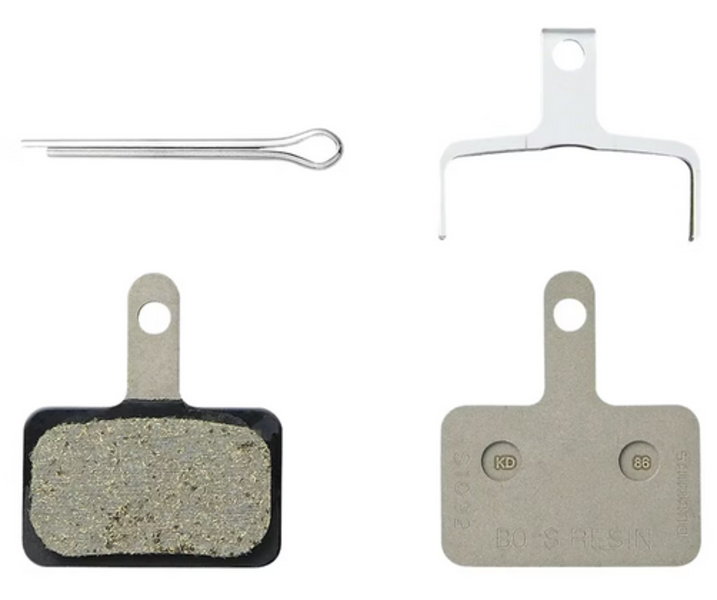 Lot De 2 Plaquettes De Frein à Disque Résine Pour Vélo électrique/VTT - Compatibles Shimano