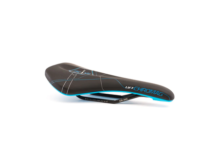 Chromag Chromag, Lift, Saddle, 280 x 140mm, Unisex, 290g, Black/Blue