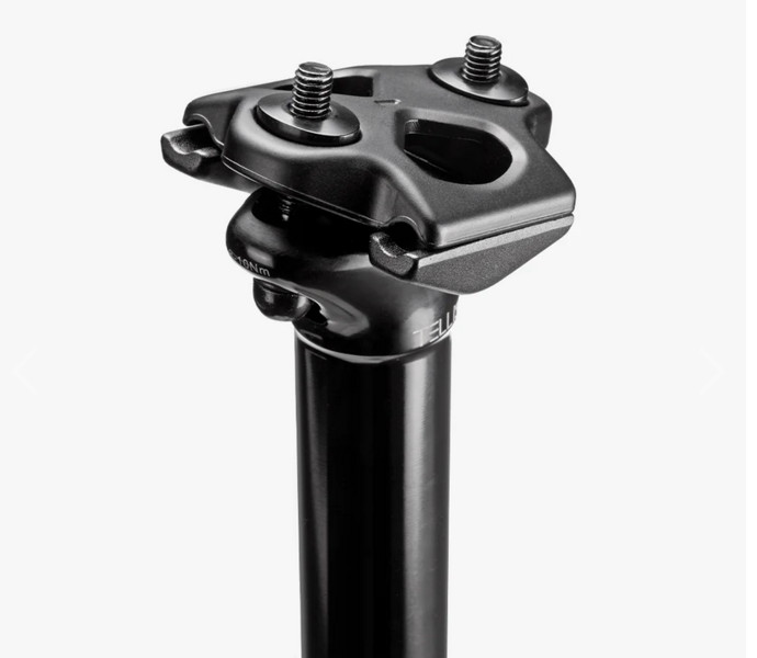 SDG Tellis Dropper Seatpost - 34.9mm 170mm Black