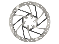 SRAM SRAM HS2 Disc Brake Rotor - 200mm, 6-Bolt, Rounded, Silver/Black