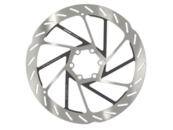SRAM SRAM HS2 Disc Brake Rotor - 180mm, 6-Bolt, Rounded, Silver/Black