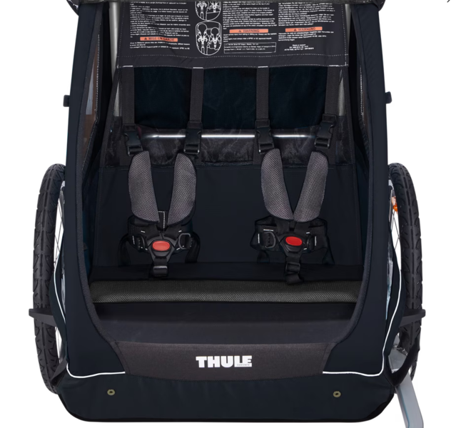 Thule Thule Coaster XT Bike 2 Seat Bike Trailer Black