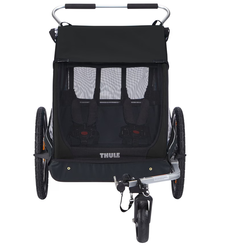 Thule Thule Coaster XT Bike 2 Seat Bike Trailer Black