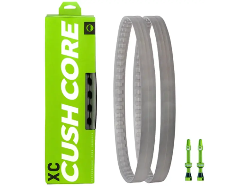 CushCore CushCore XC Tire Inserts Set 29" Pair Includes 2 Tubeless Valves