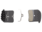 Shimano Shimano H03A-RF Disc Brake Pad and Spring - Resin Compound, Finned Alloy Back Plate, One Pair