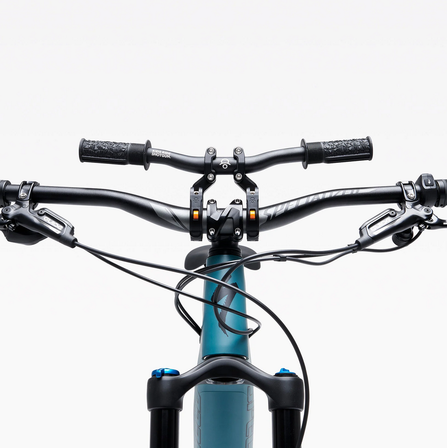 Kids Ride Shotgun Shotgun Pro Child Bike Seat + Handlebars Combo Zero Frame