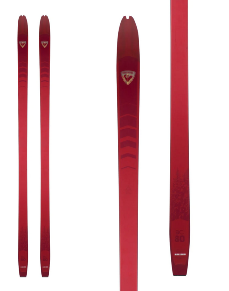 Rossignol BC 80 Positrack XC Skis w/BC Auto Bindings | The