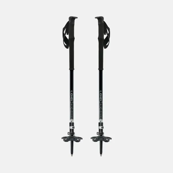 Jones Talon Splitboard Poles Black | The BackCountry in Truckee