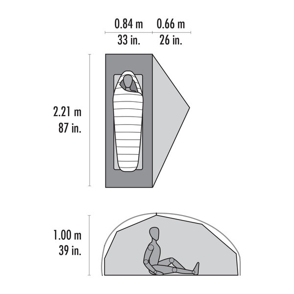 MSR MSR Freelite 1  Tent Saraha