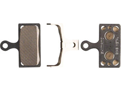 Shimano Shimano G04S-MX Disc Brake Pads and Springs - Metal Compound, Stainless Steel Back Plate, One Pair