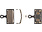 Shimano Shimano G04S-MX Disc Brake Pads and Springs - Metal Compound, Stainless Steel Back Plate, One Pair