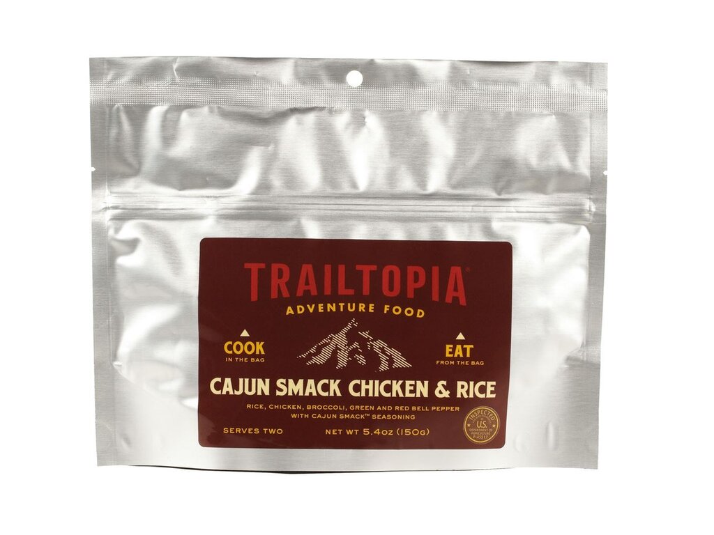 TRAILTOPIA Trailtopia Cajun Chicken & Rice Double Serving