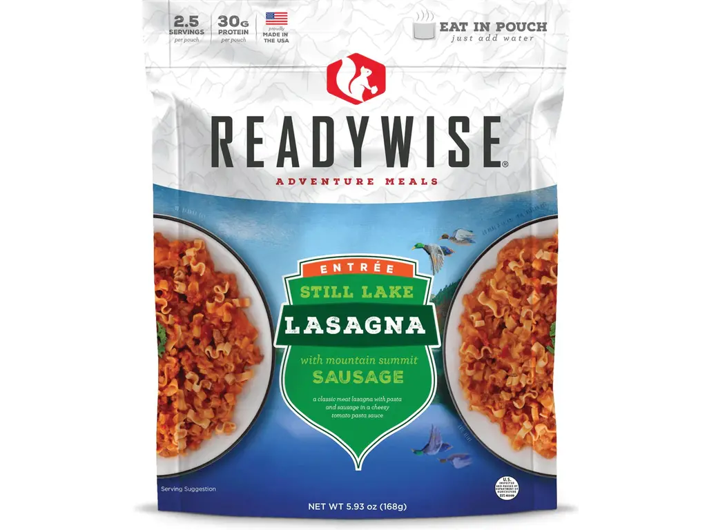 READYWISE Readywise Still Lake Lasagna 2.5 Servings