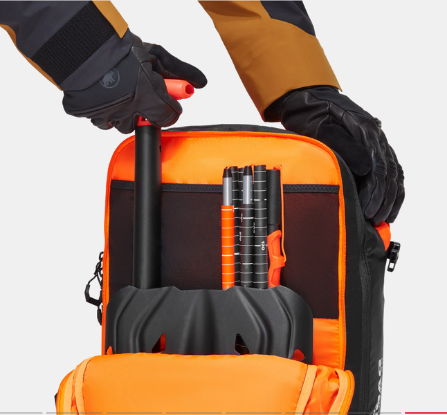MAMMUT PRO35L Airbag 3.0 ＋ カートリッジ 付き Mammut Pro 35 Removable Airbag 3.0 Black | The BackCountry
