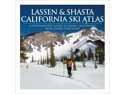 Alpenglow Publishing Studio Lassen & Shasta Ski Atlas by Dexter Burke