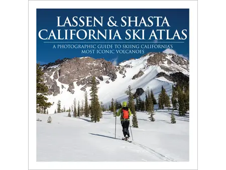 Alpenglow Publishing Studio Lassen & Shasta Ski Atlas by Dexter Burke