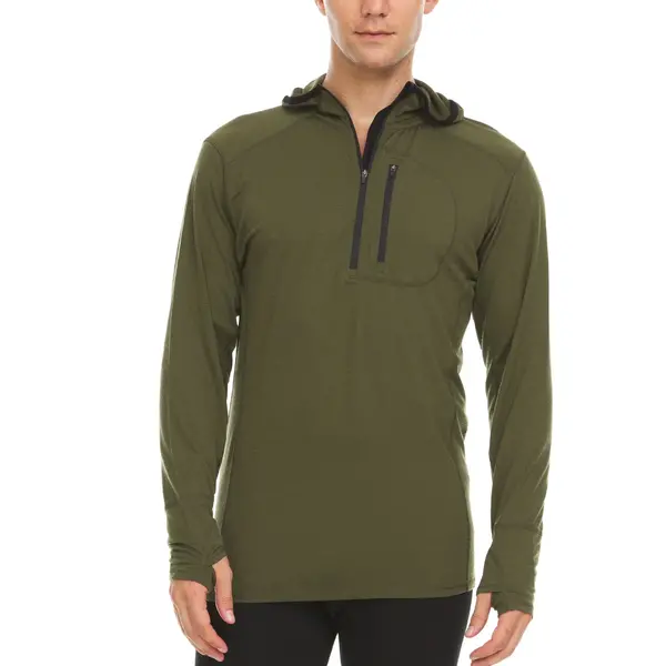 Minus33 Minus33 Micro Weight 1/4 Zip Sun Hoodie Woolverino