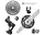 SRAM SRAM GX Eagle T-Type Ebike AXS Groupset - 104BCD 34T with Clip-On Guard, Derailleur, Shifter, 10-52t Cassette, Arms not included