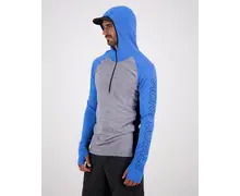 Mons Royale T-Shirt Manches Longues Homme - Offgrid Merino Fleece 1/2